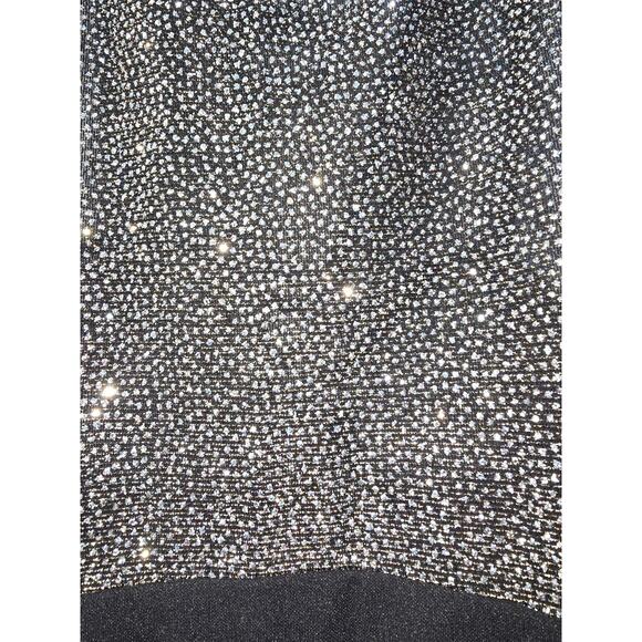 Roberta Black & Silver Evening Gown – Size Medium - Picture 16 of 16